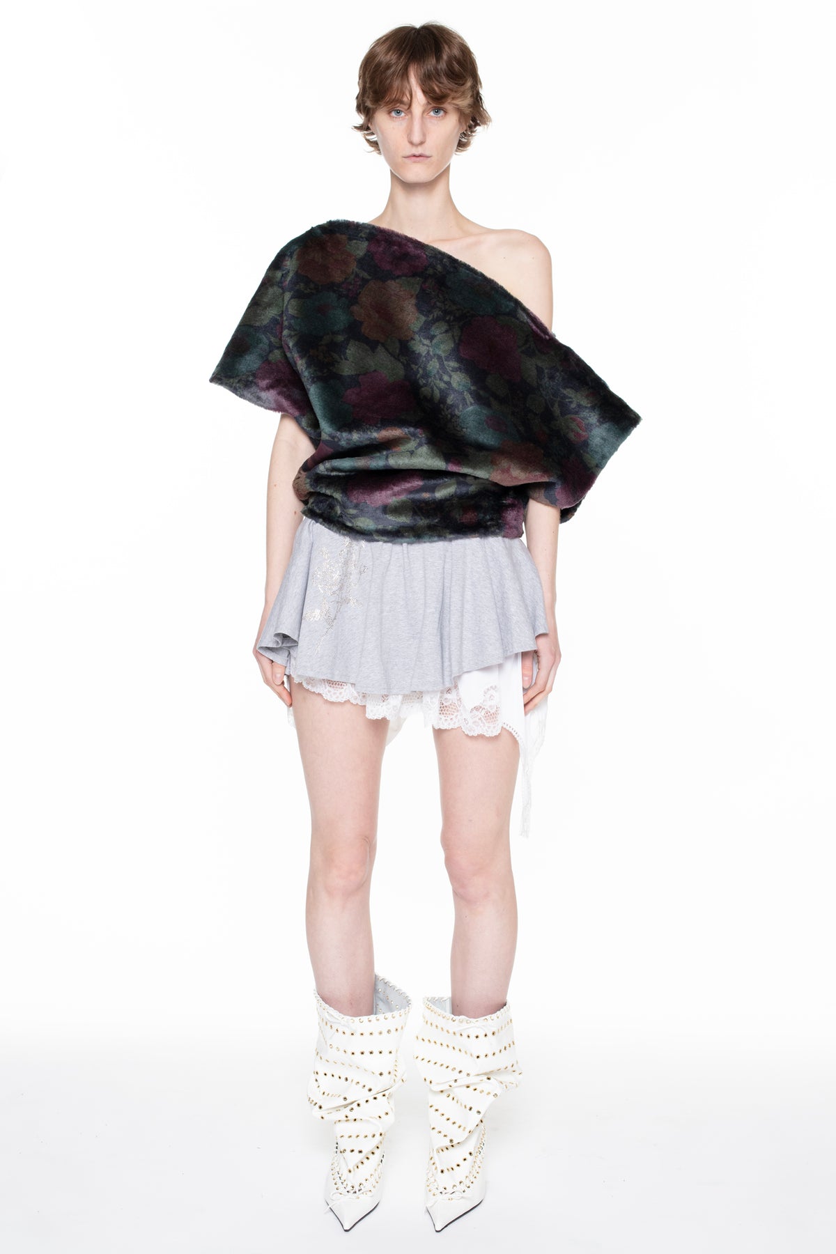 CARPET SACK TOP in multi