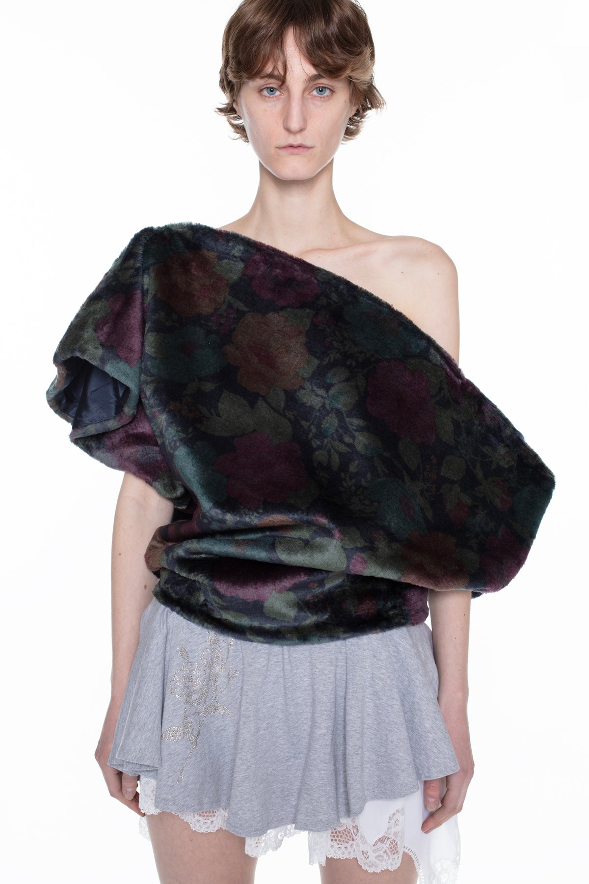 CARPET SACK TOP in multi