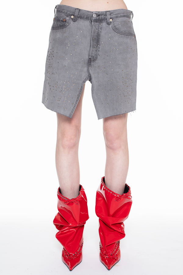 LEVEL BOOT, KNEE HIGH in red patent LEVEL BOOT, KNEE HIGH in red patent