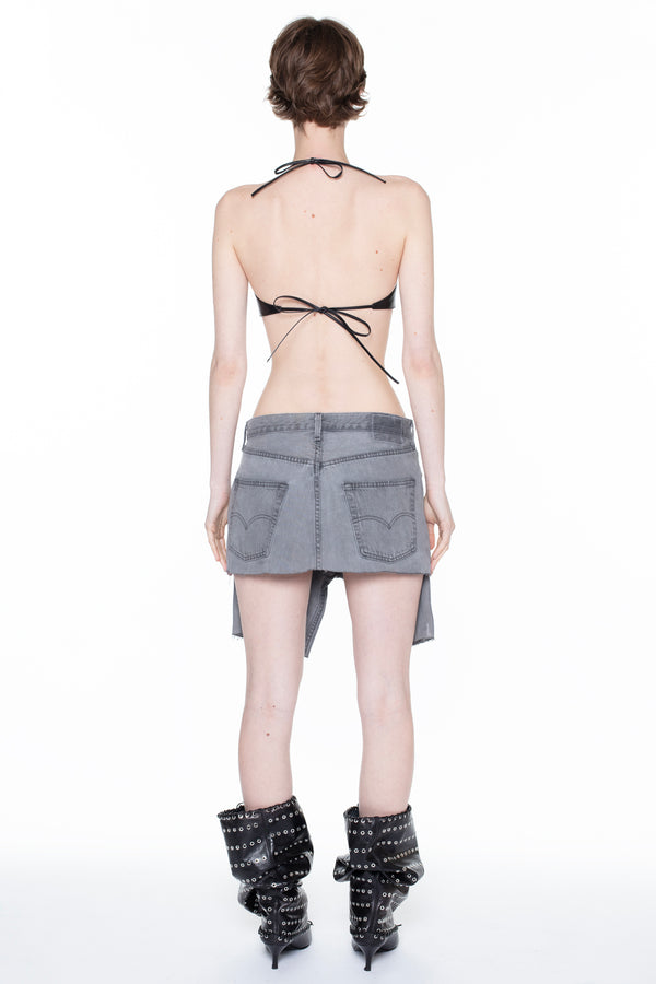 GROMMET BRA in black GROMMET BRA in black