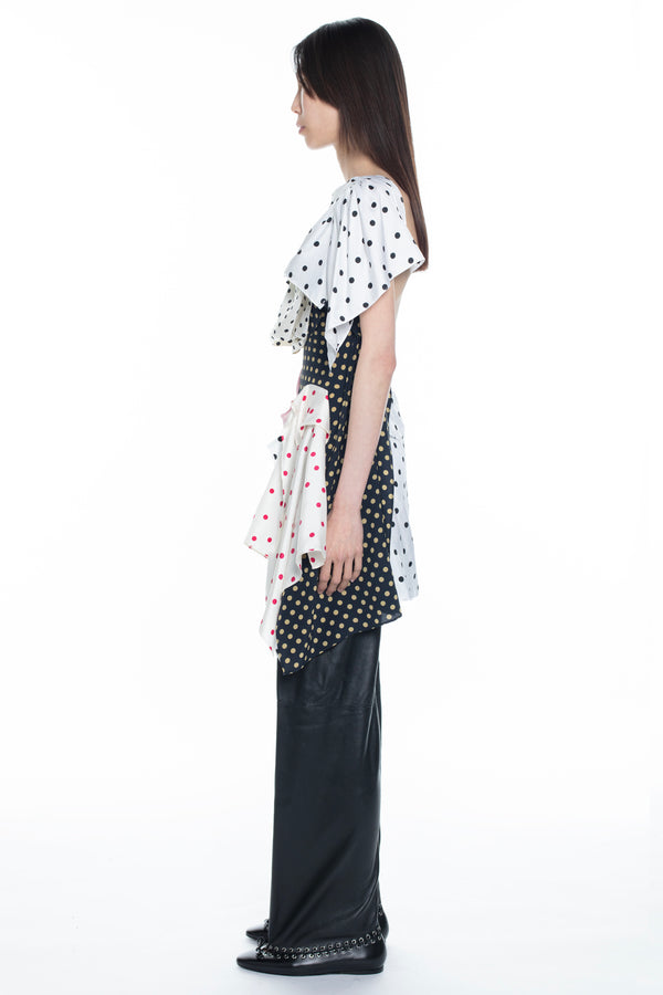 FOULARD DRESS in polka dot FOULARD DRESS in polka dot