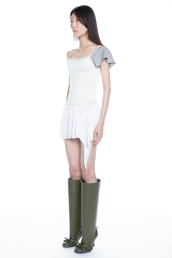 NIGHTGOWN SKIRT in white NIGHTGOWN SKIRT in white