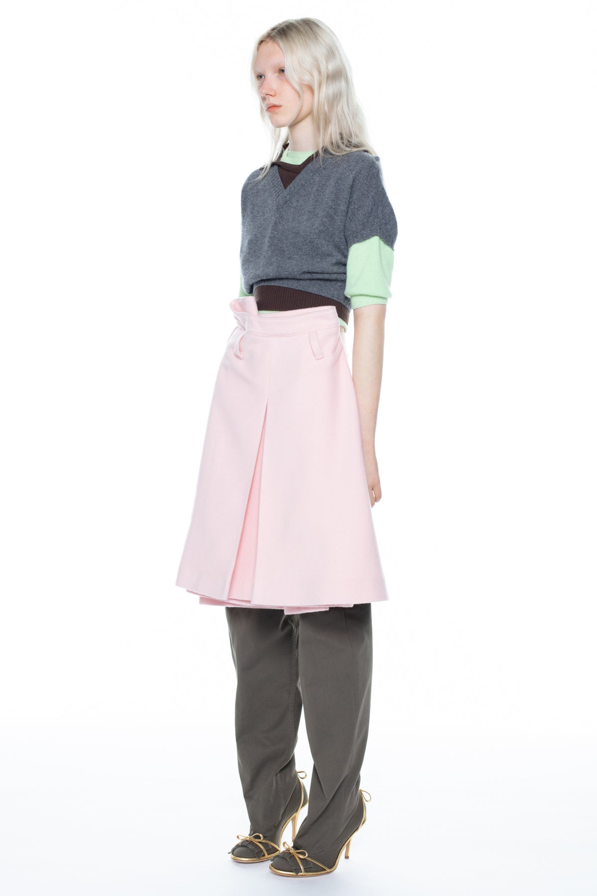 DISPLAY SKIRT in pink