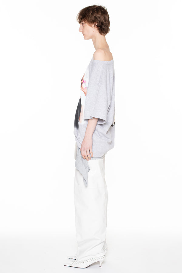 ALLINA SLEEPING T-SHIRT in grey