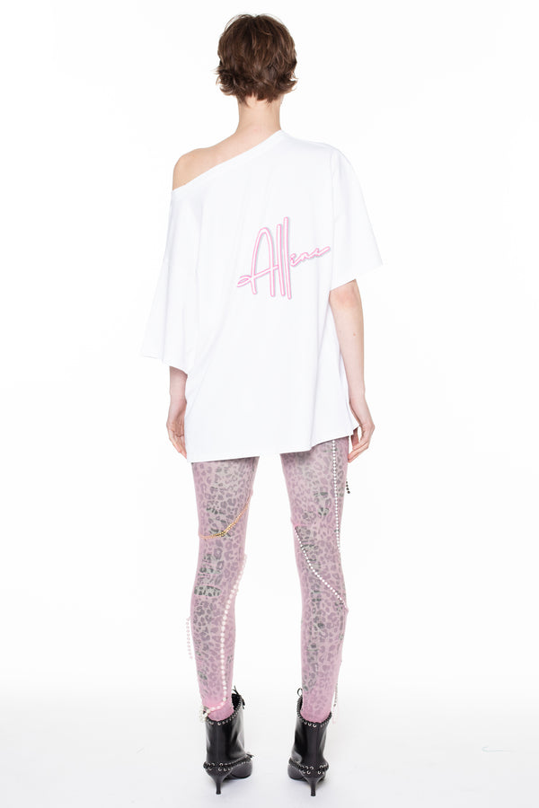 ALLINA EYES T-SHIRT in white