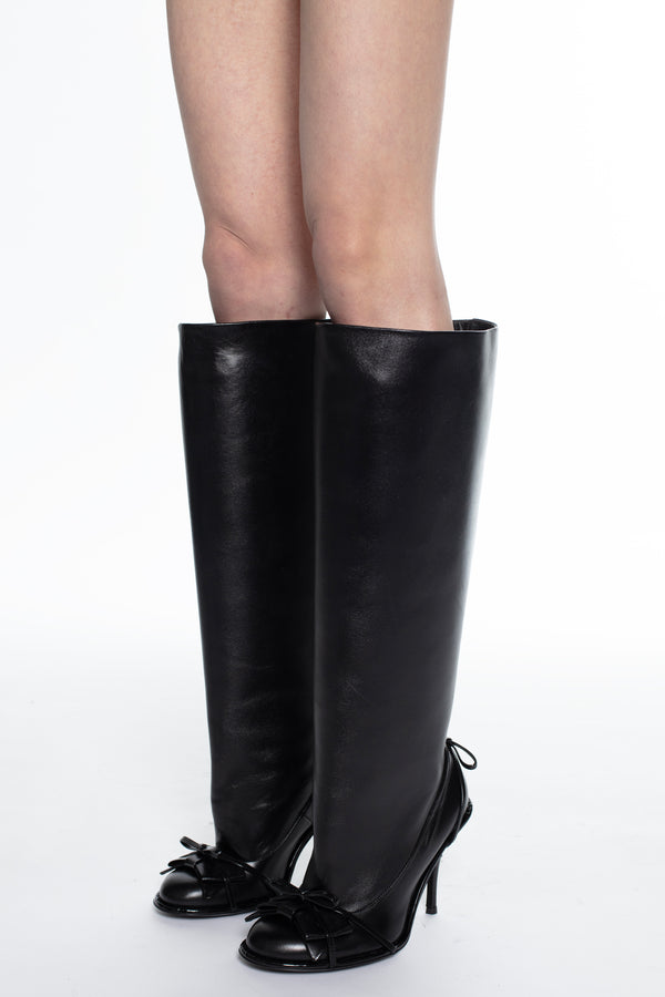 DOUBLE BOOT in black