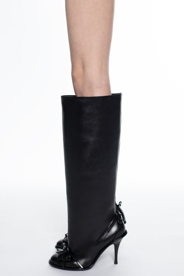 DOUBLE BOOT in black