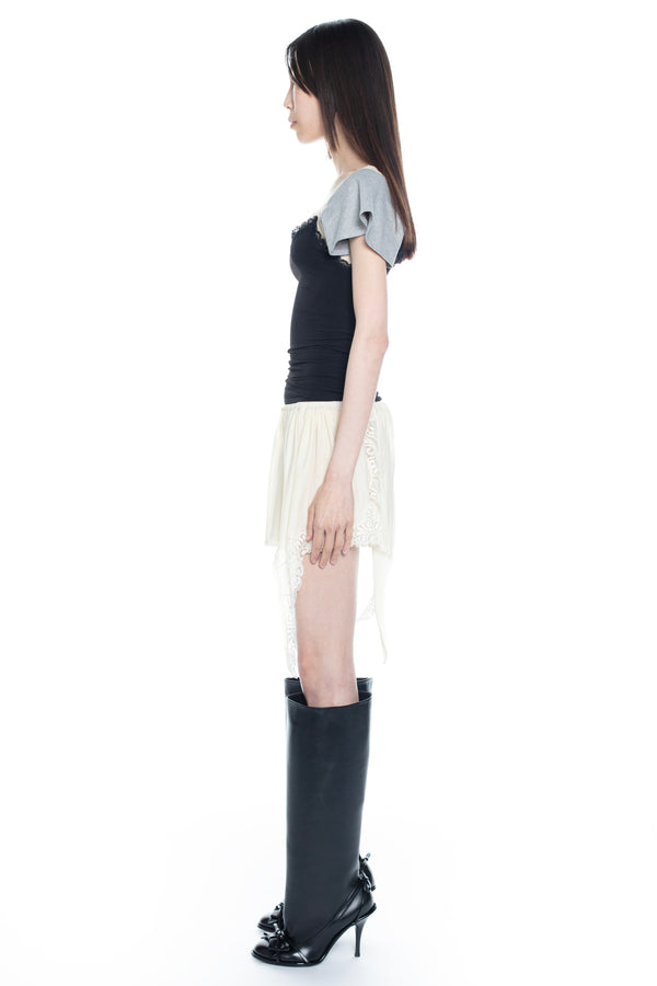 NIGHTGOWN SKIRT in beige