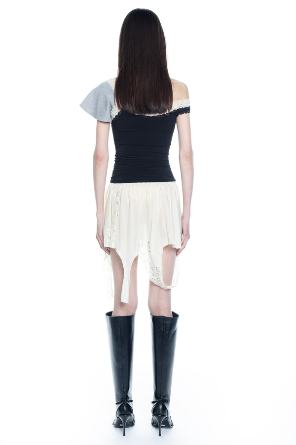 NIGHTGOWN SKIRT in beige