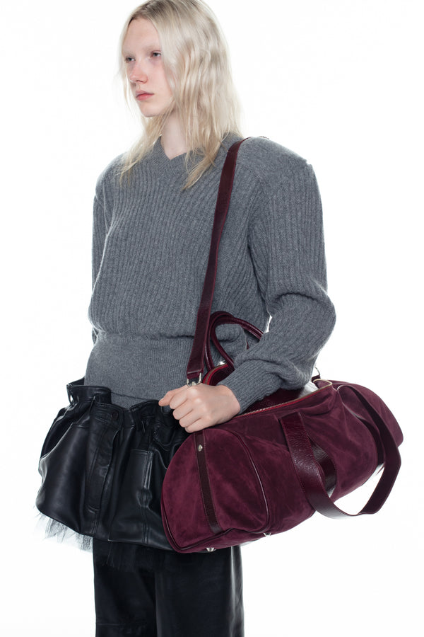 CARRIE BAG in burgundy
