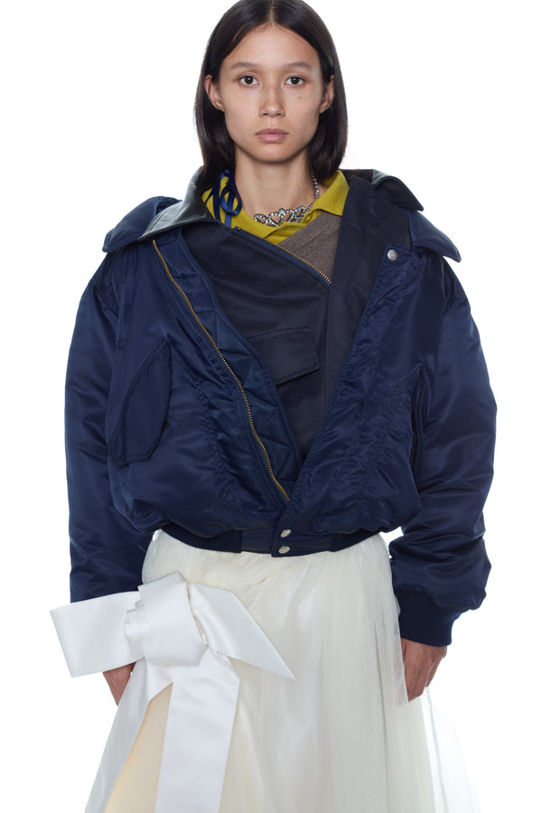 DOUBLE BOMBER in navy