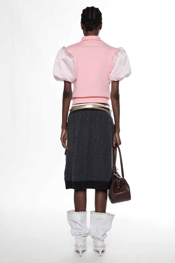 PRINCESS TRACK JACKET in baby pink