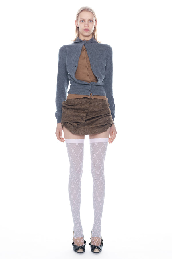 DOUBLE LEG WARMERS WITH SWEDISH STOCKINGS in pink