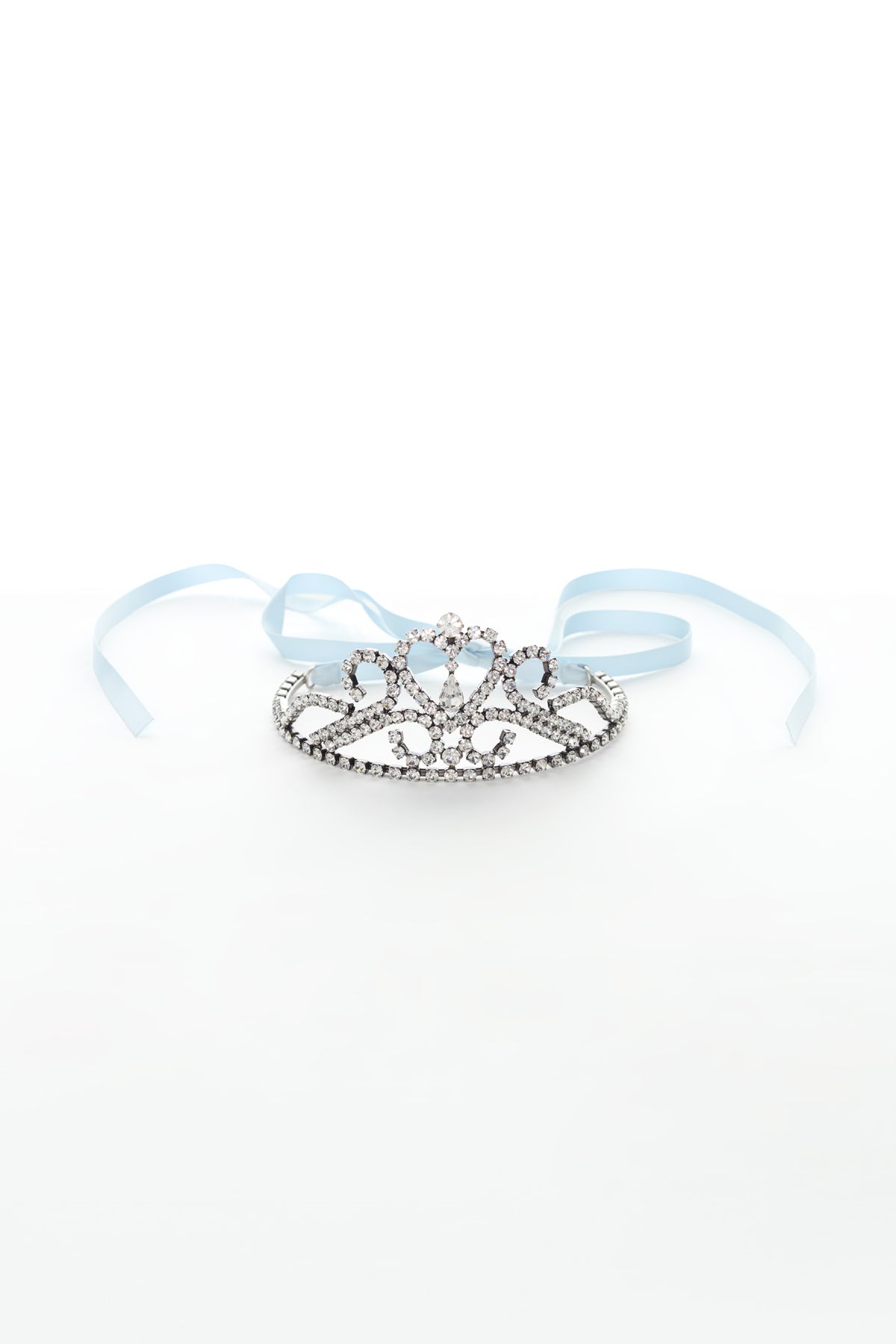 TIARA CHOKER light blue