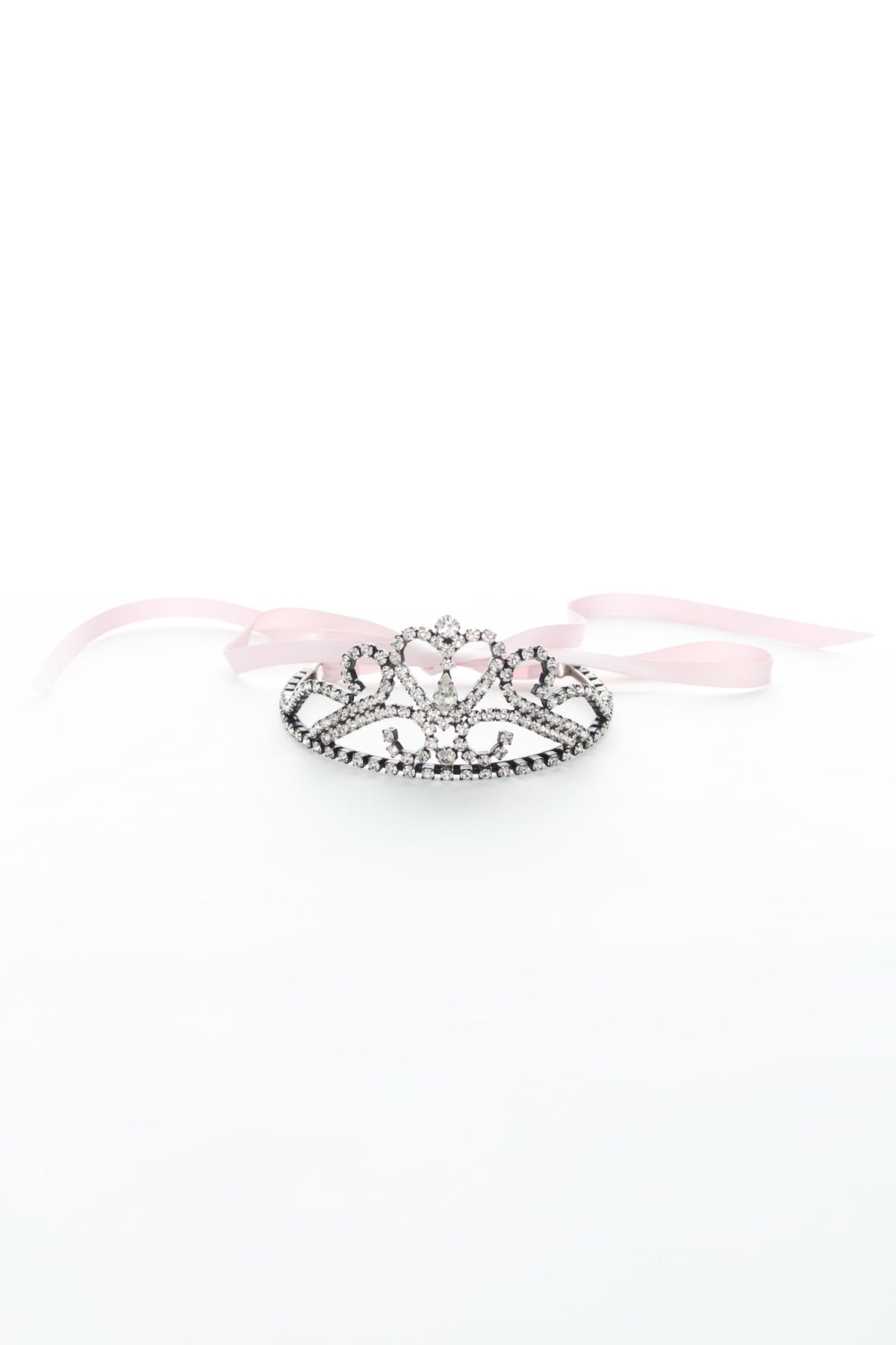 TIARA CHOKER in light pink